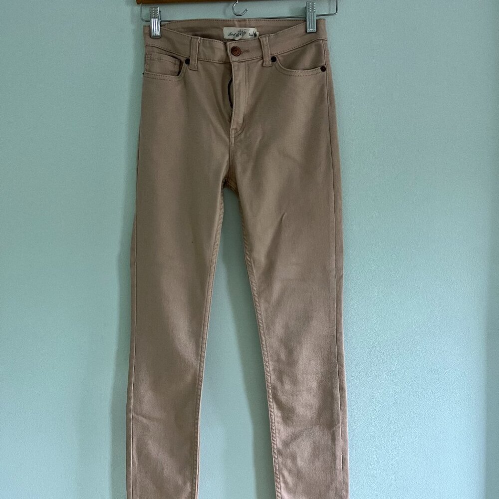 H&M Women's Dusty Pink High Waister Jeggings